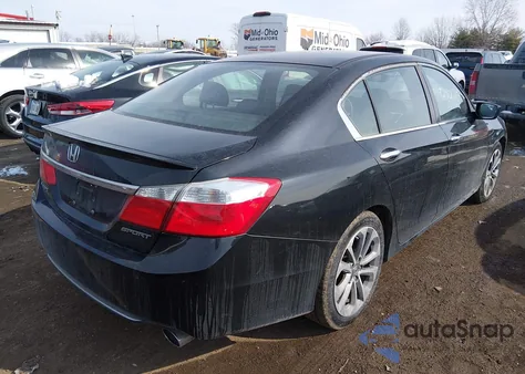 2013 Honda Accord Sport from USA, damaged, VIN 1HGCR2F53DA231252